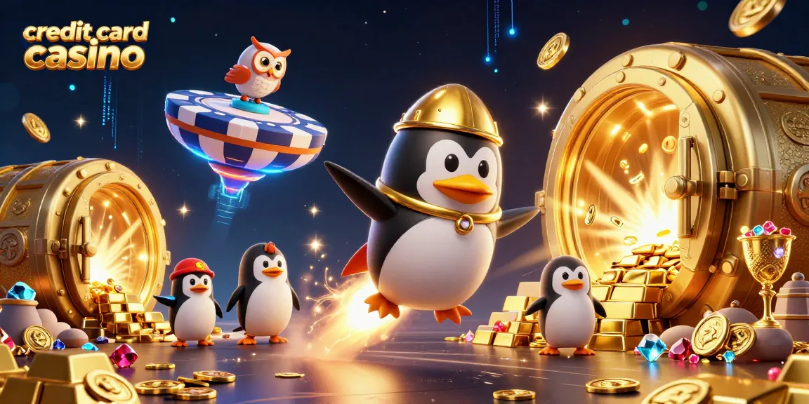 Experience excitement at this credit card casino with vibrant games and dazzling treasures!