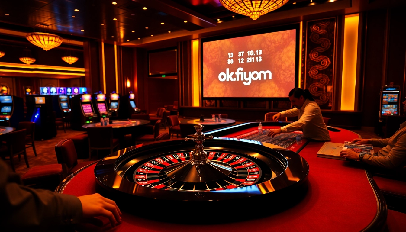 Experience thrilling bets at okfun.com with exciting casino games and vibrant atmosphere.