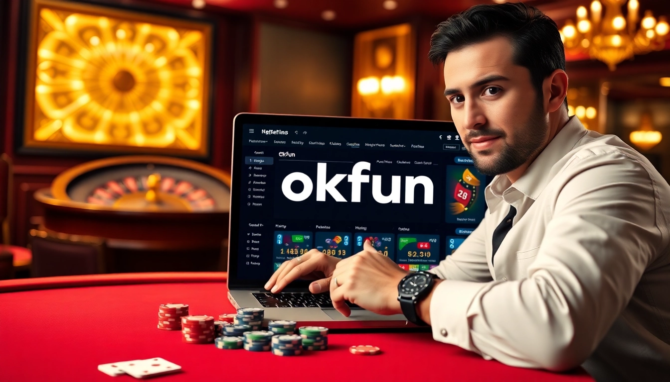 Join the excitement of okfun's online casino with vibrant tables and action-packed games.
