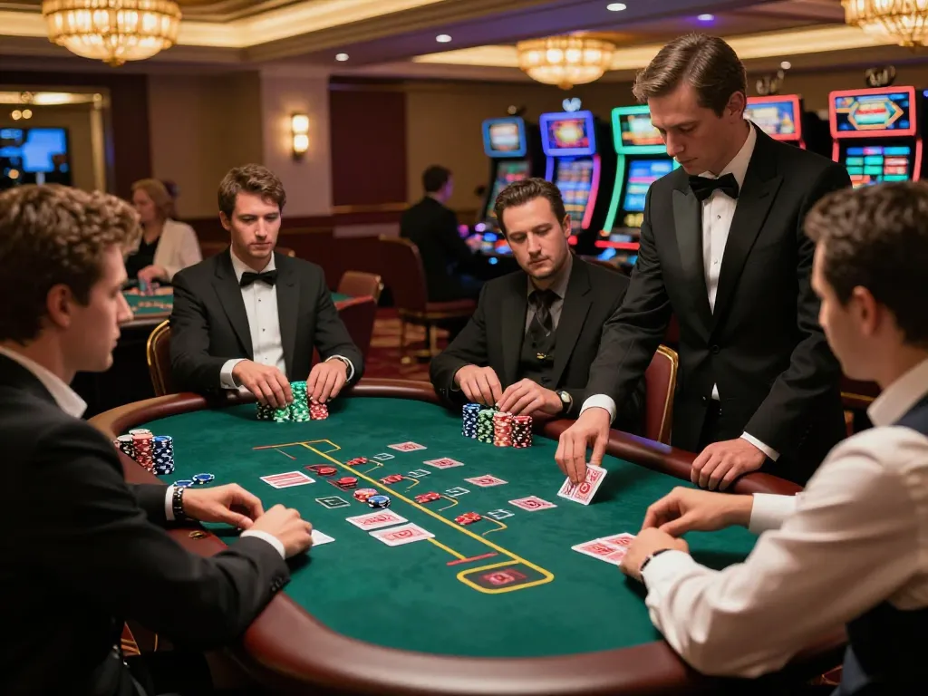 Experience the thrill of the game at trang chủ 68win blackjack table with focused players and impressive stakes