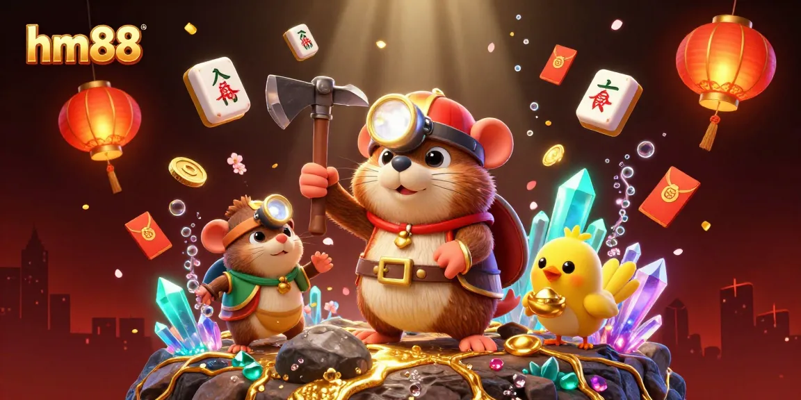 Engage in thrilling gaming adventures at hm88, showcasing vibrant scenes of online casino excitement.