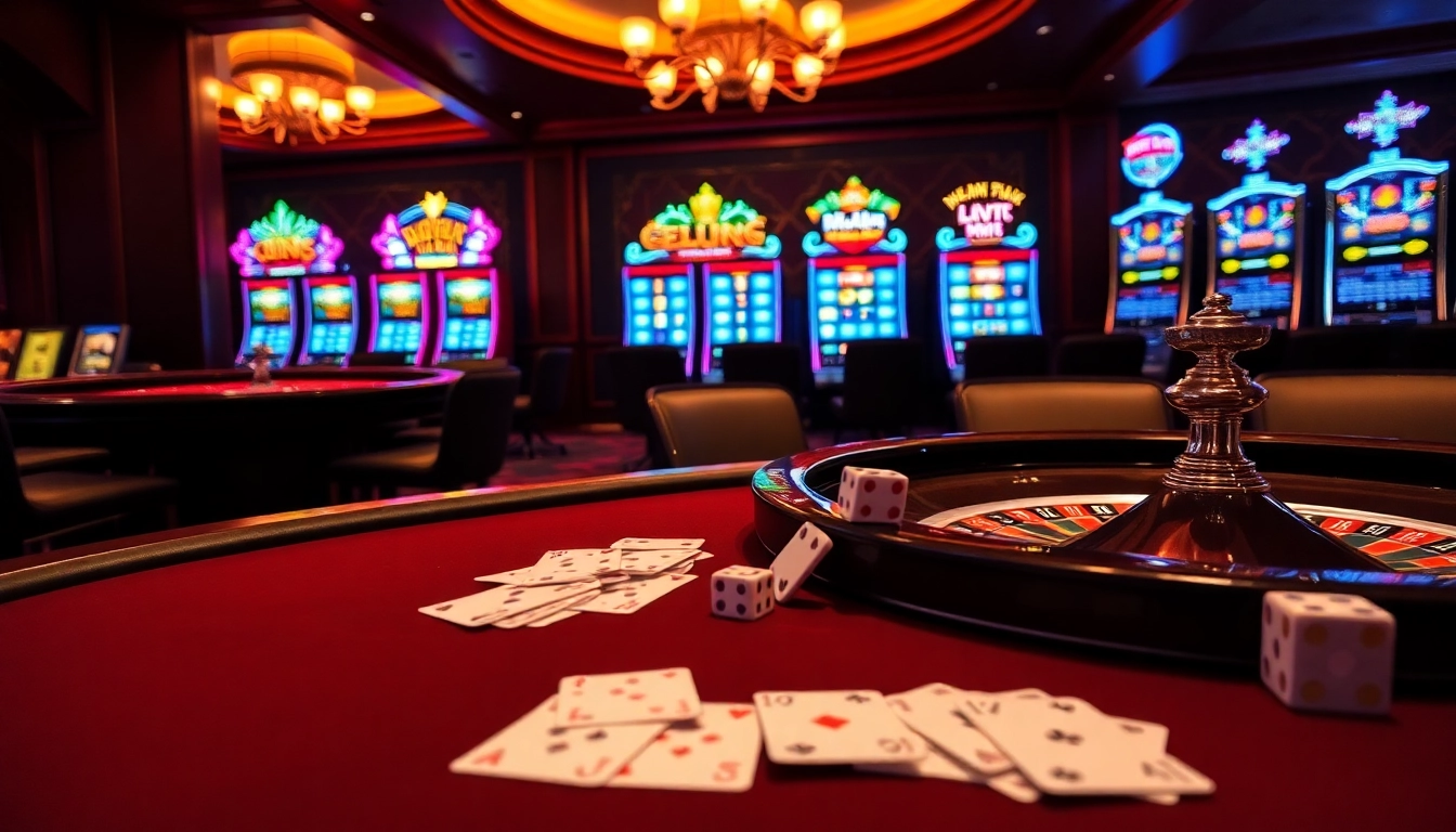 Experience the thrill of gambling at Link Hitclub mới nhất with lively casino visuals.
