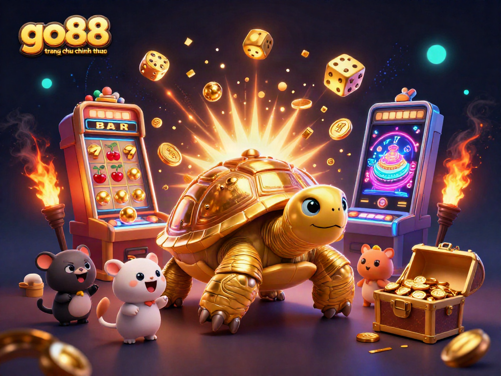 Experience the excitement of go88 trang chu chinh thuc with vibrant casino elements and thrilling games.