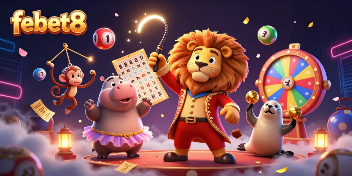 Experience exciting gameplay with febet8 featuring vibrant lottery elements and lively characters.