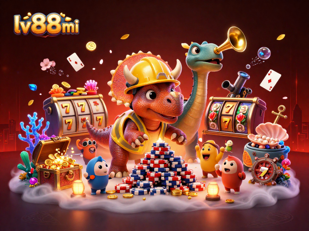Celebrate winning moments in the lv88mi casino scene with vibrant characters and thrilling games.
