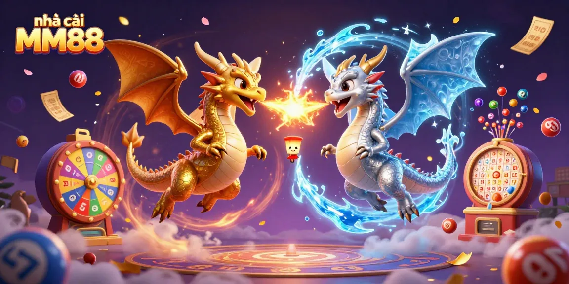 Experience thrilling wins at nhà cái MM88 with vibrant game elements and mystical dragons.