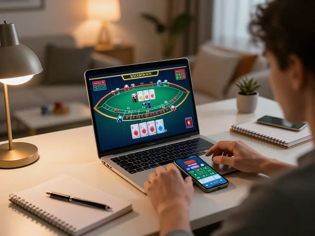 Engaging gameplay at home featuring Link vào Fabet online casino table game and strategic planning.