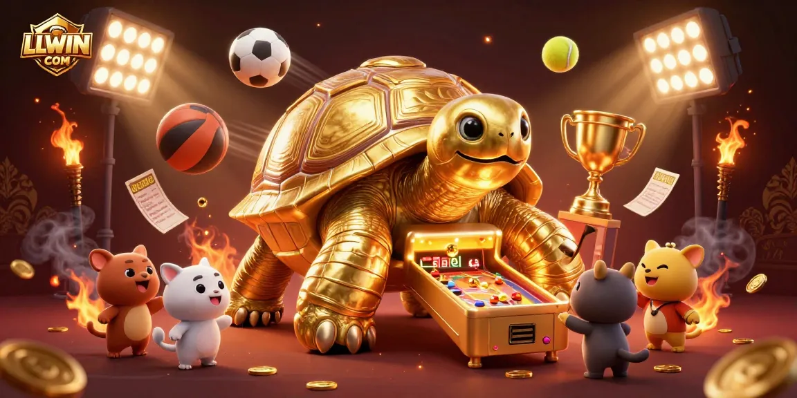 LLWIN COM showcases thrilling sports betting action with a vibrant gaming atmosphere.