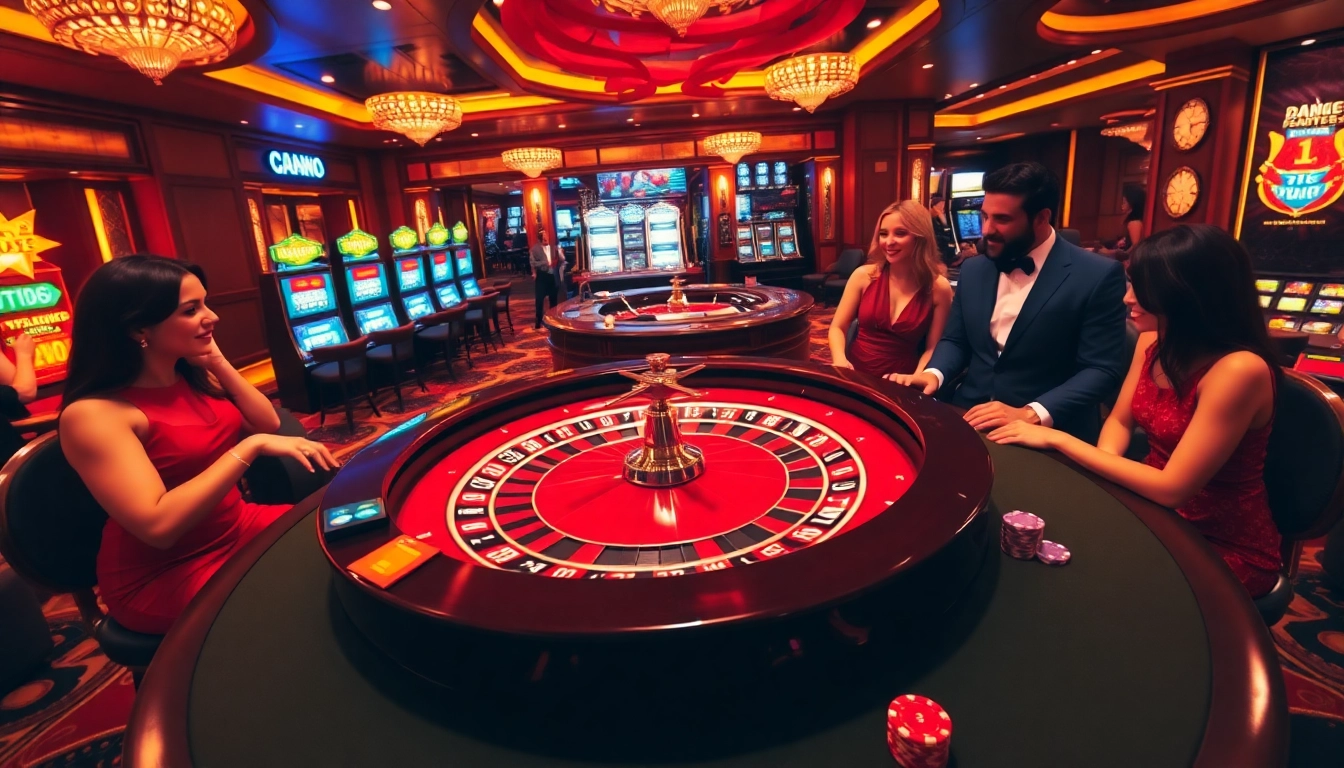 The dynamic atmosphere of a roulette game at https://oxbet7.com/, showcasing players placing their bets with excitement.