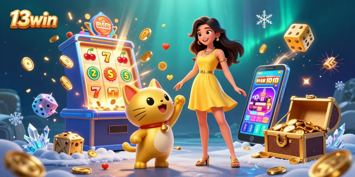 Experience exciting gaming thrills at 13win with sparkling jackpots and vibrant action!