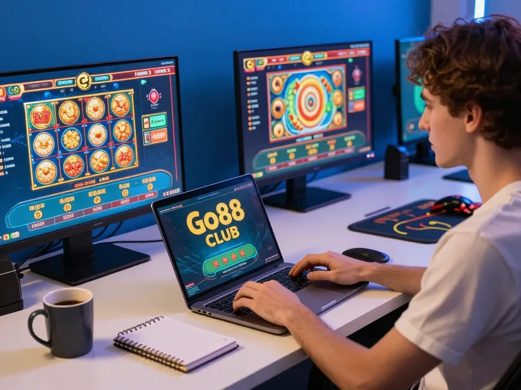 Engaging gameplay experience at Go88 club with a player focused on online casino strategies.
