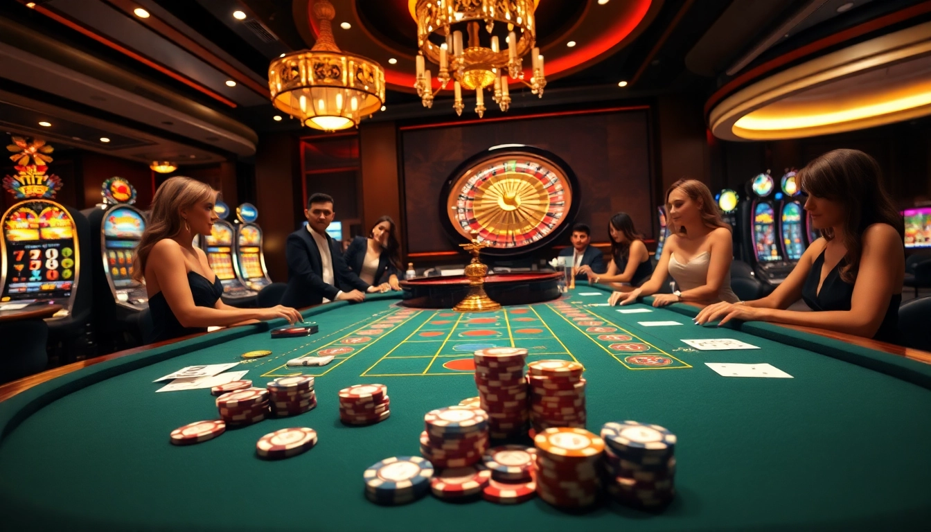 Experience the thrill of gaming at https://9bet.today/ with exciting casino tables and vibrant slot machines.