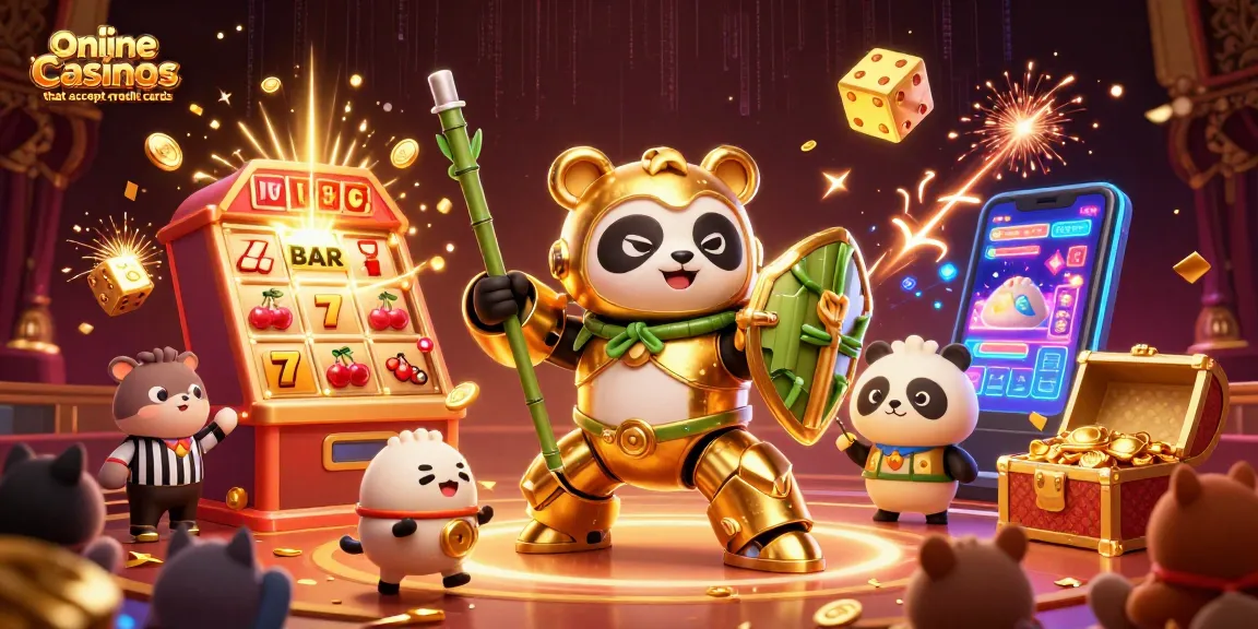 Play exciting games at online casinos that accept credit cards for fun and rewards.