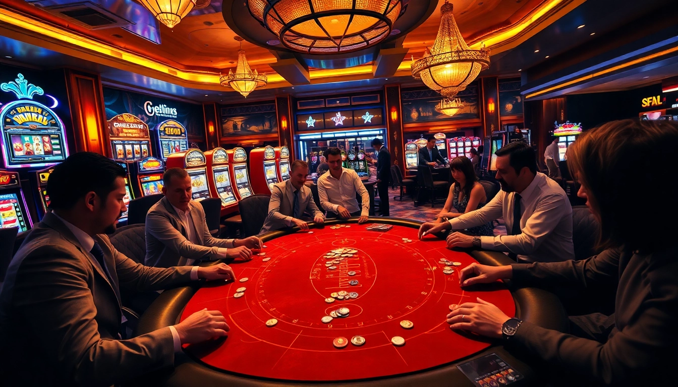 Players at NK88 live casino placing bets, enjoying immersive gaming experiences.