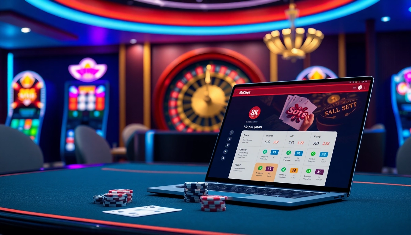 Experience the excitement of gambling with the online platform nhà cái 8kbet, featuring casino games and thrilling rewards.
