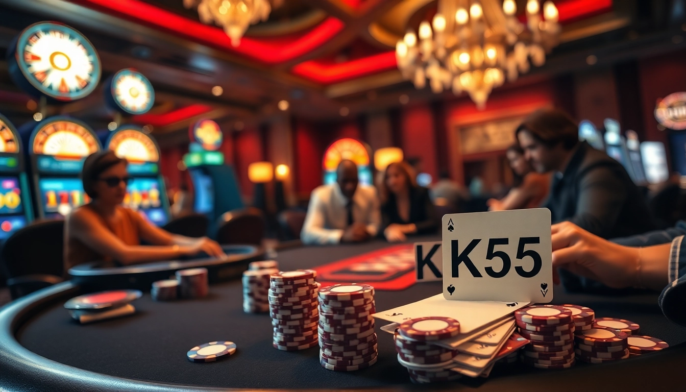 A KK55 oferece ação emocionante de pôquer com jogos de altas apostas, ambientes luxuosos e foco intenso.