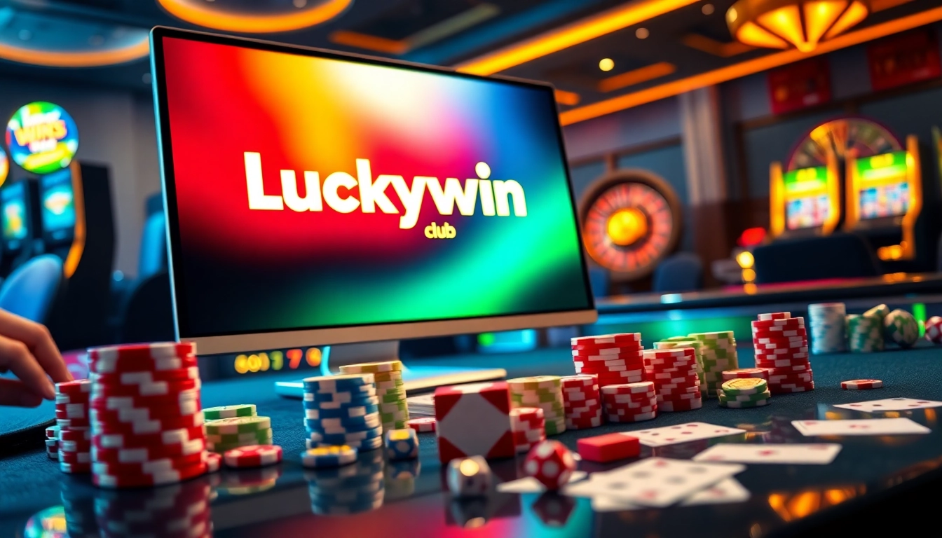 Experience excitement at the Luckywin club online casino with vibrant gameplay elements.