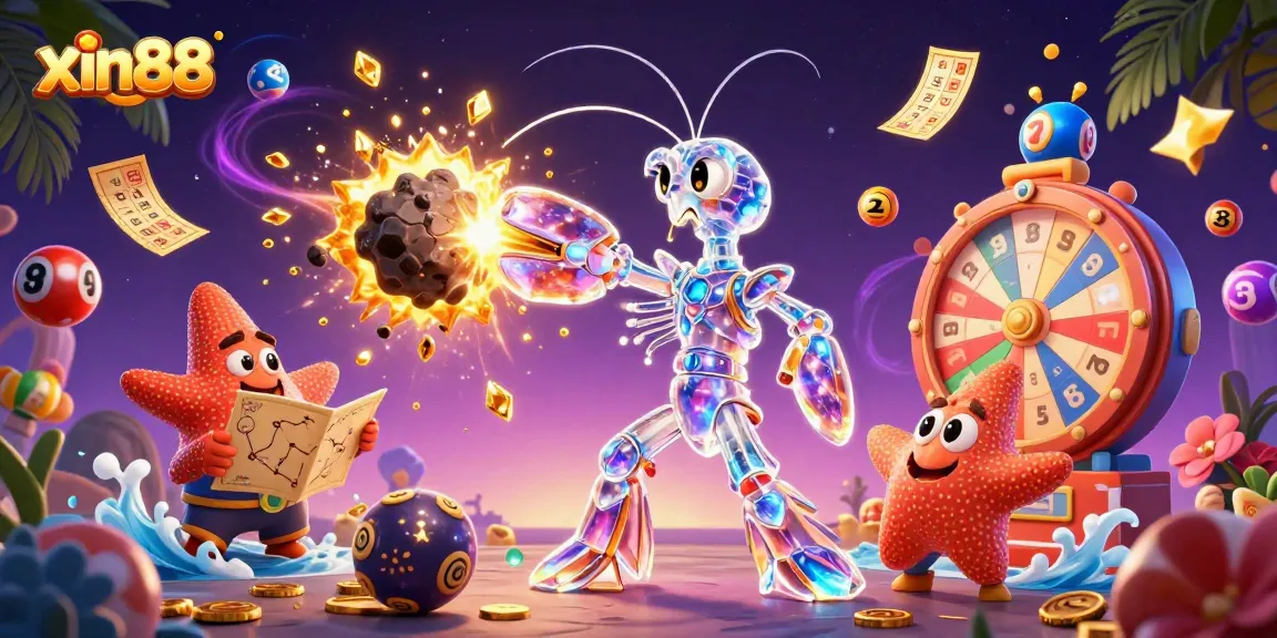 Experience thrilling gaming with xin88 as cartoon characters burst into a jackpot of gold and prizes.