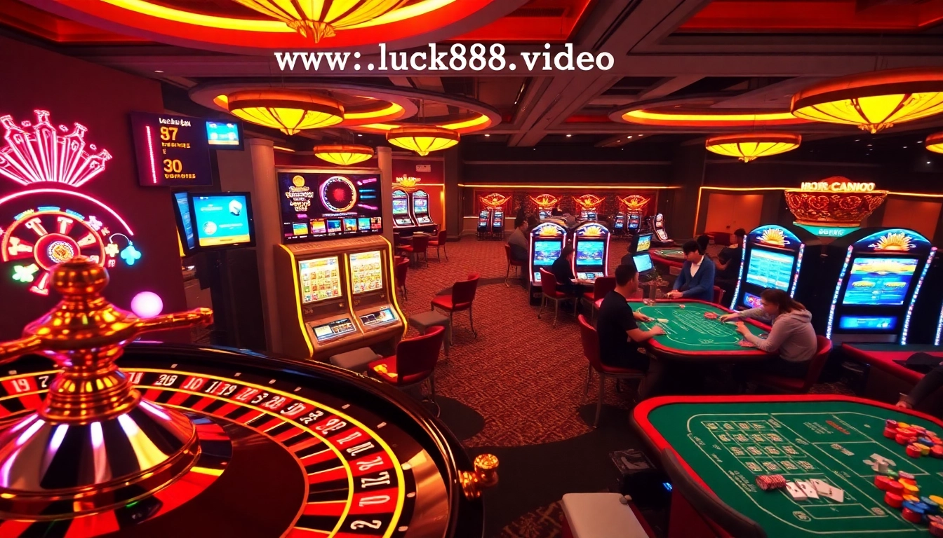 Experience thrilling online gambling at https://luck88.video/ with engaging casino games and vibrant slot machines.