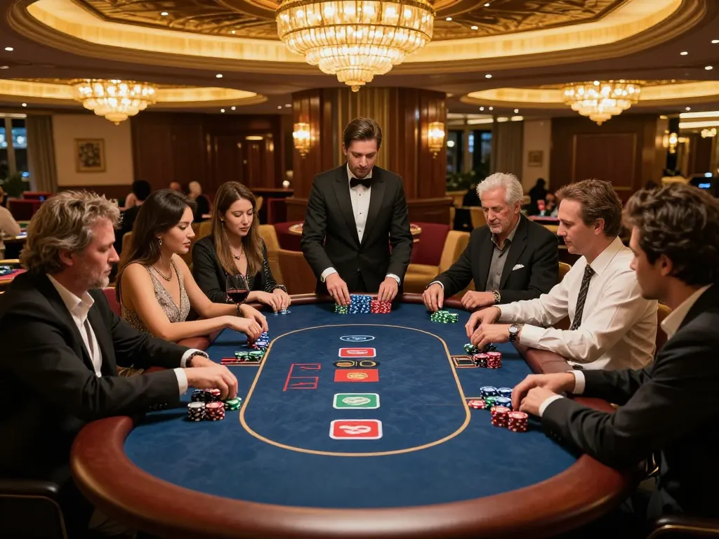 Experience high-stakes poker action at VIPWIN, where players engage in thrilling games for winning opportunities.