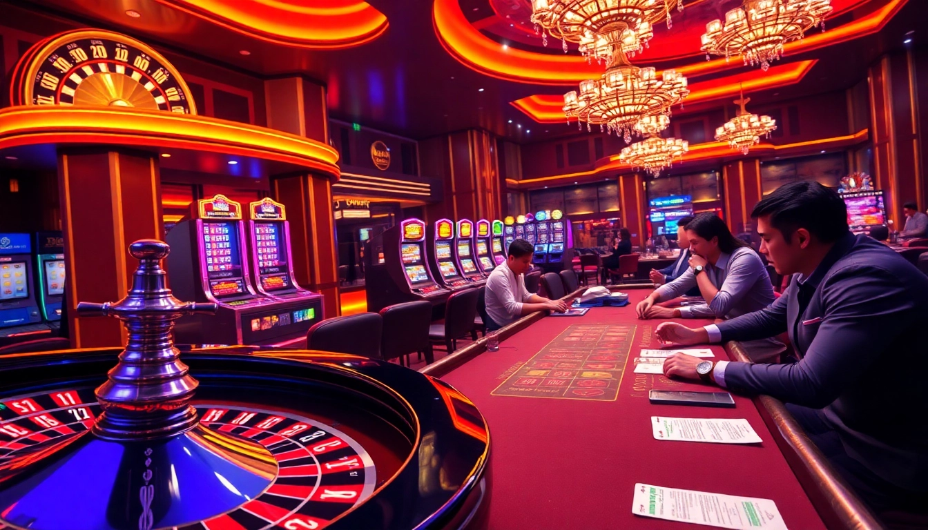 Experience thrilling gameplay at https://vin88zone.club/ with engaging poker action and luxurious casino elements.