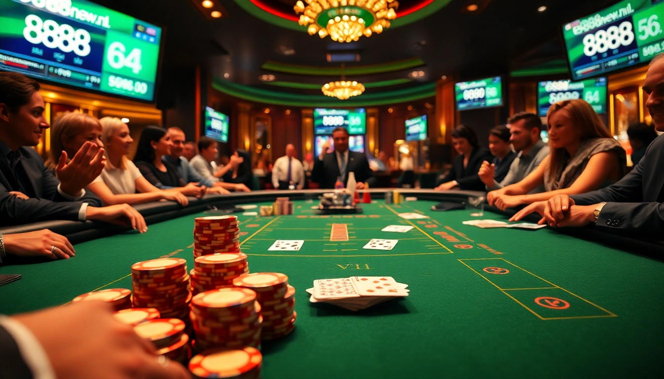 Engage in lively poker at 888new.nl, featuring vibrant tables and enticing chips.