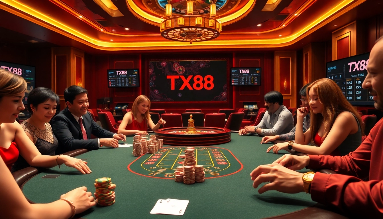 Join the excitement at https://tx88.network/ by playing poker with luxury surroundings.