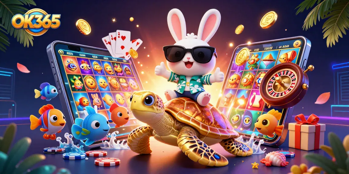Engage in exciting gaming adventures at OK365 with vibrant slot games and rewards.
