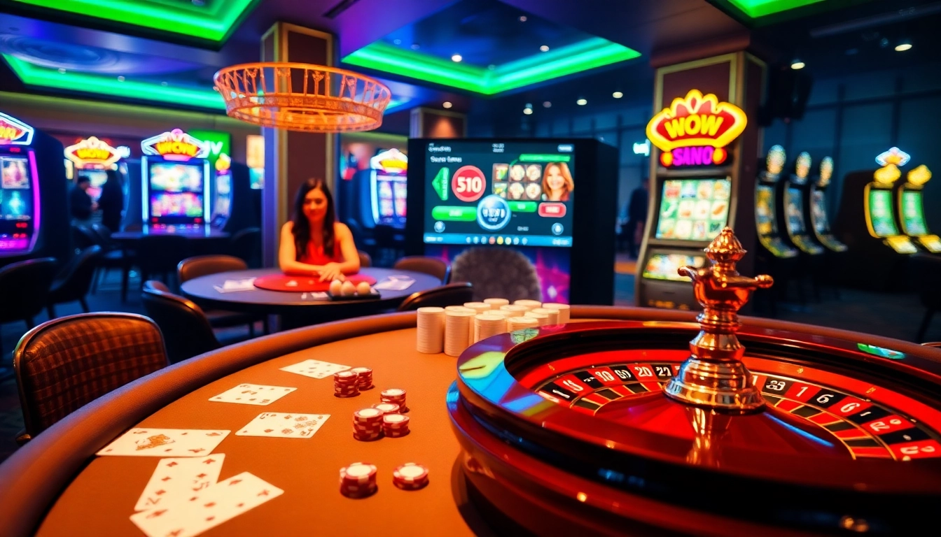 Experience thrilling wins at GO 88 with vibrant casino tables and digital gambling excitement.