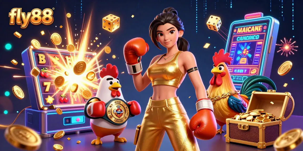 Experience winning excitement with fly88's vibrant casino games and jackpot action!