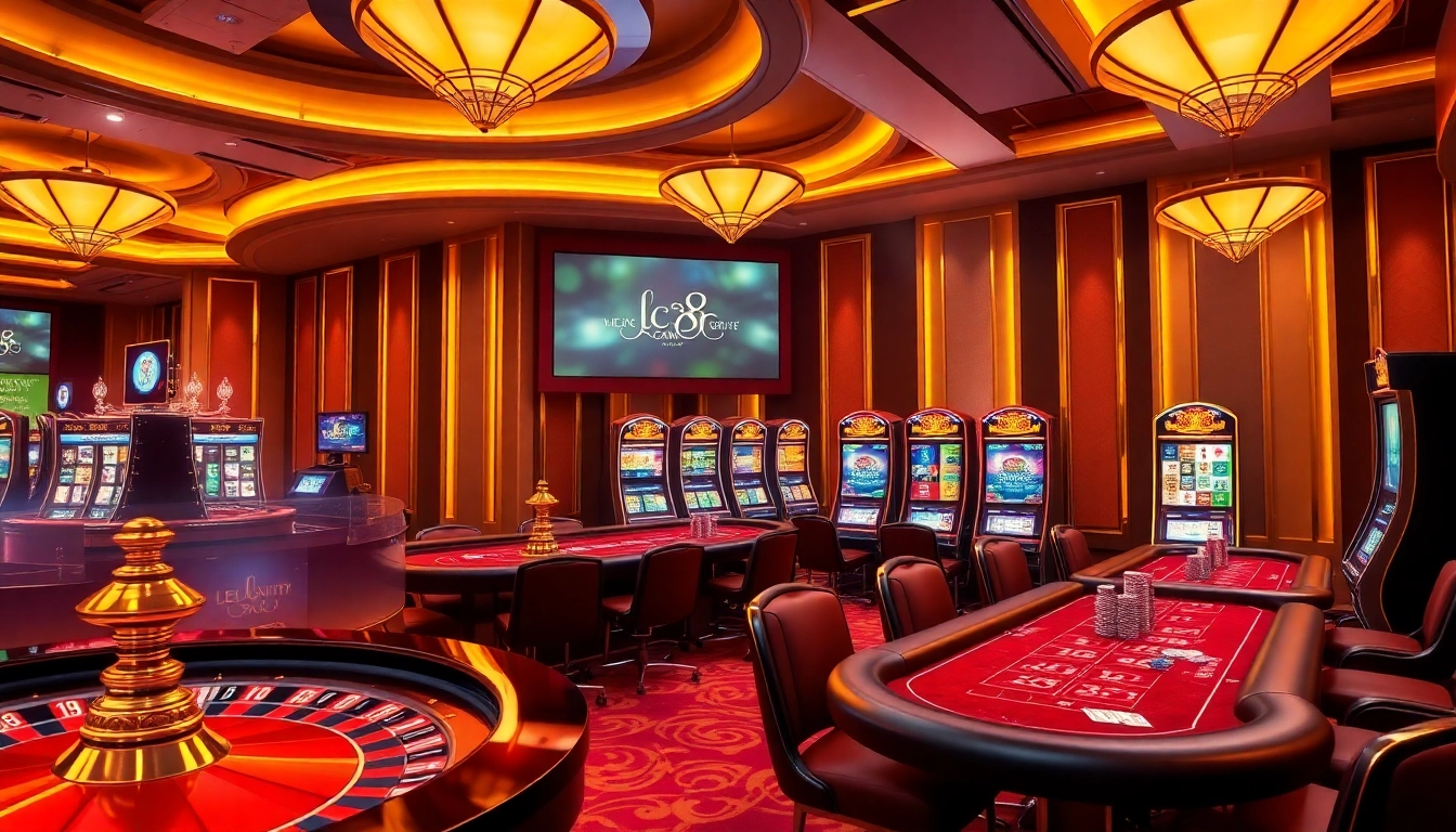 Experience the excitement of lc88 with vibrant online casino games and thrilling betting tables.