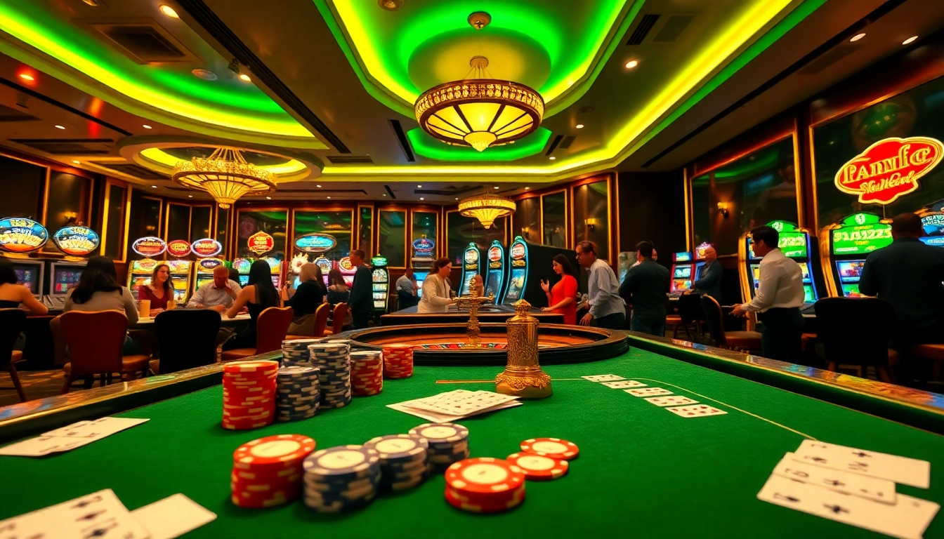 Experience thrilling online gambling at https://lodetructuyen.co/ with vibrant casino scenes and engaging gameplay.
