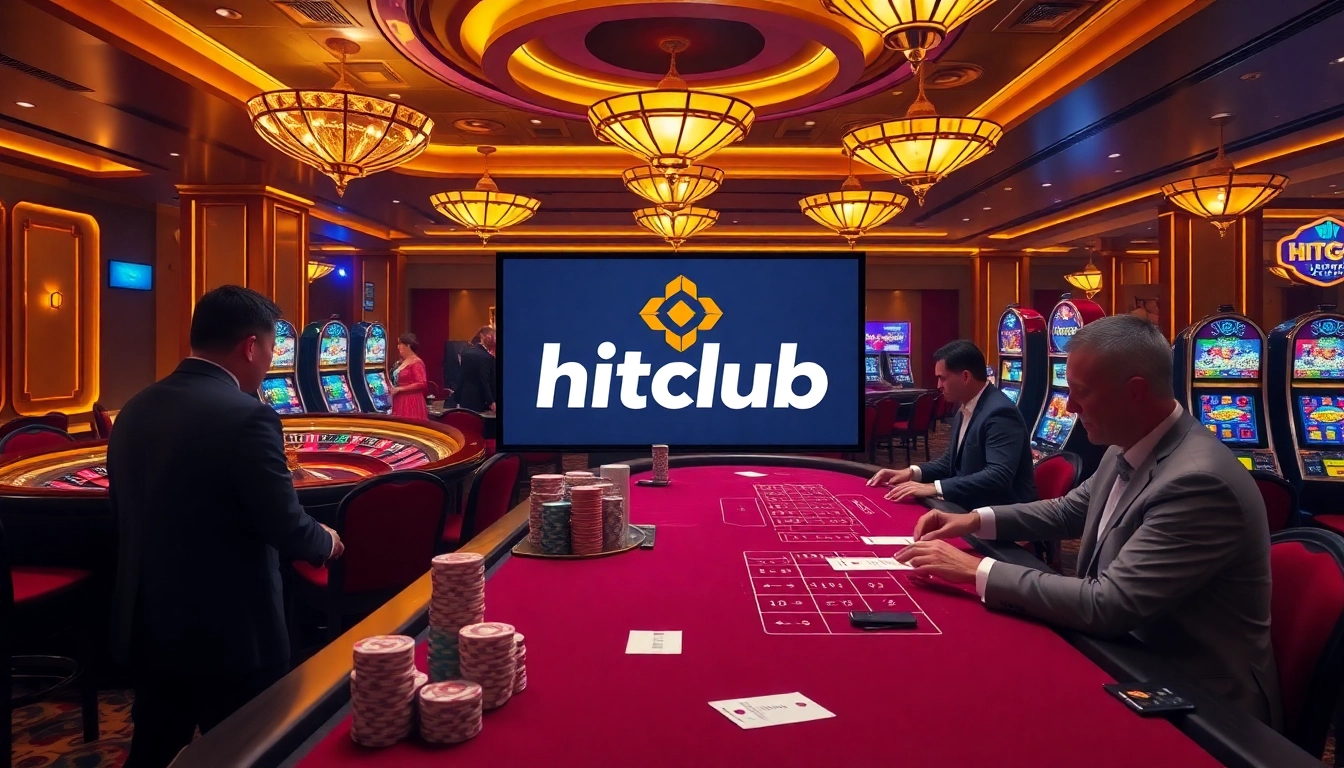 Experience hitclub's thrilling online gaming with vibrant tables and live dealer interactions.