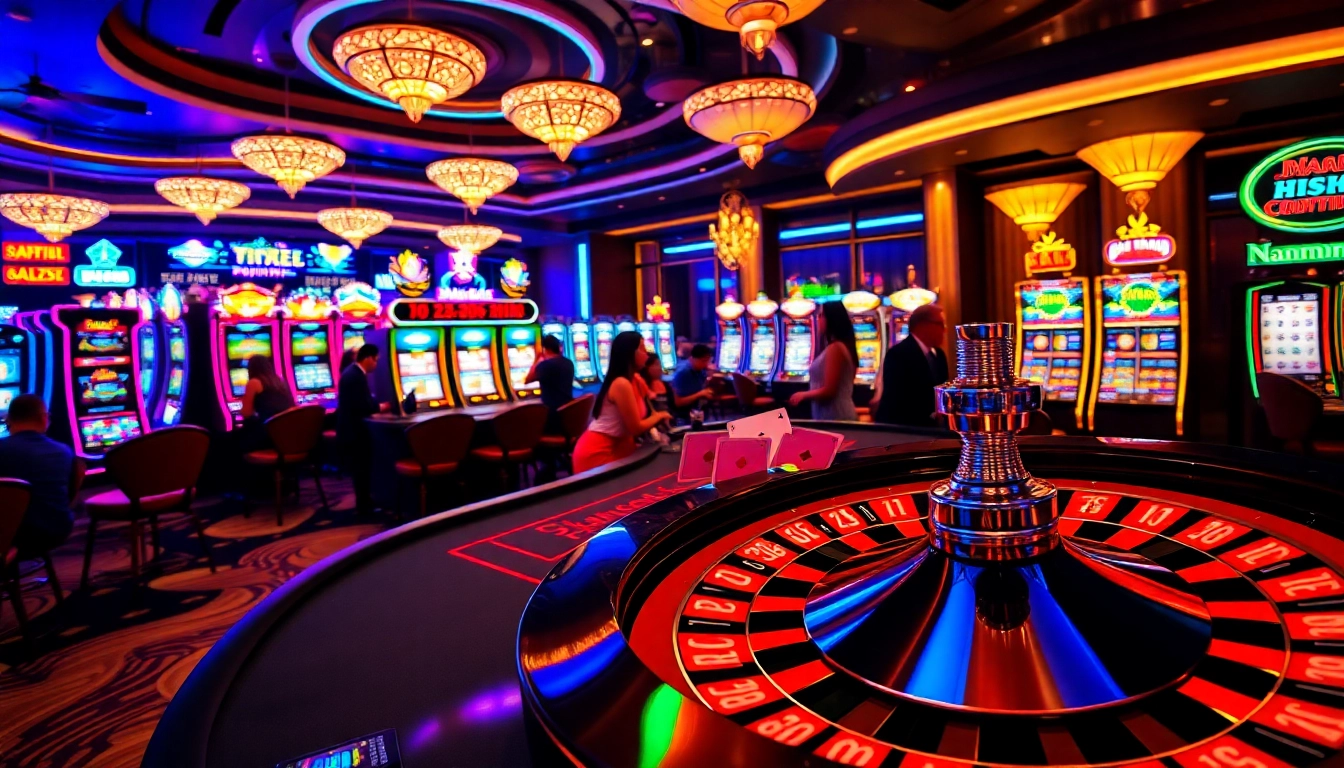 Experience the thrill of gaming at trang chủ kp88 with vibrant slot machines and poker excitement.