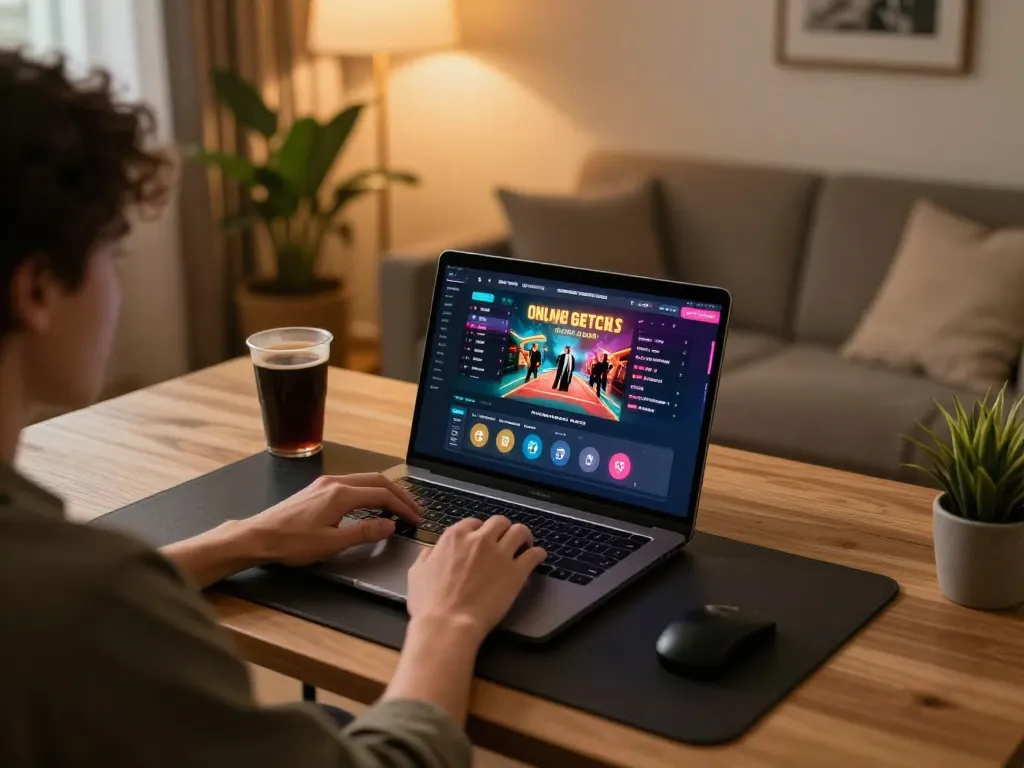 Engage in strategic online gaming at LV88 with a modern setup showcasing interactive betting interface.