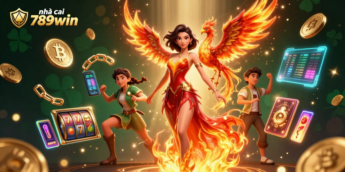 Experience the magic of nhà cái 789win with thrilling slot action and vibrant gaming elements.