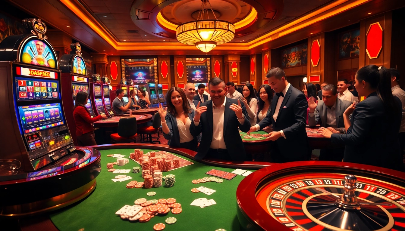 Experience the thrill of winning at Okfun's vibrant casino tables and exciting games.