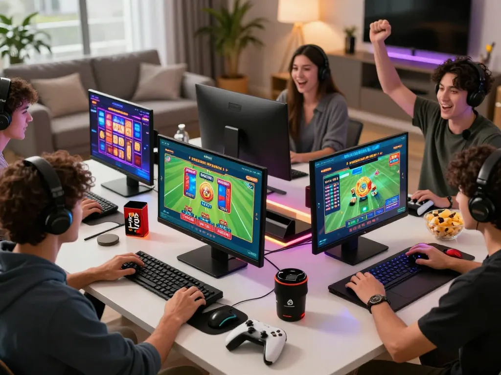 Engaging online gaming atmosphere at https://max79.guru/ with players enjoying exciting casino games and sports betting.