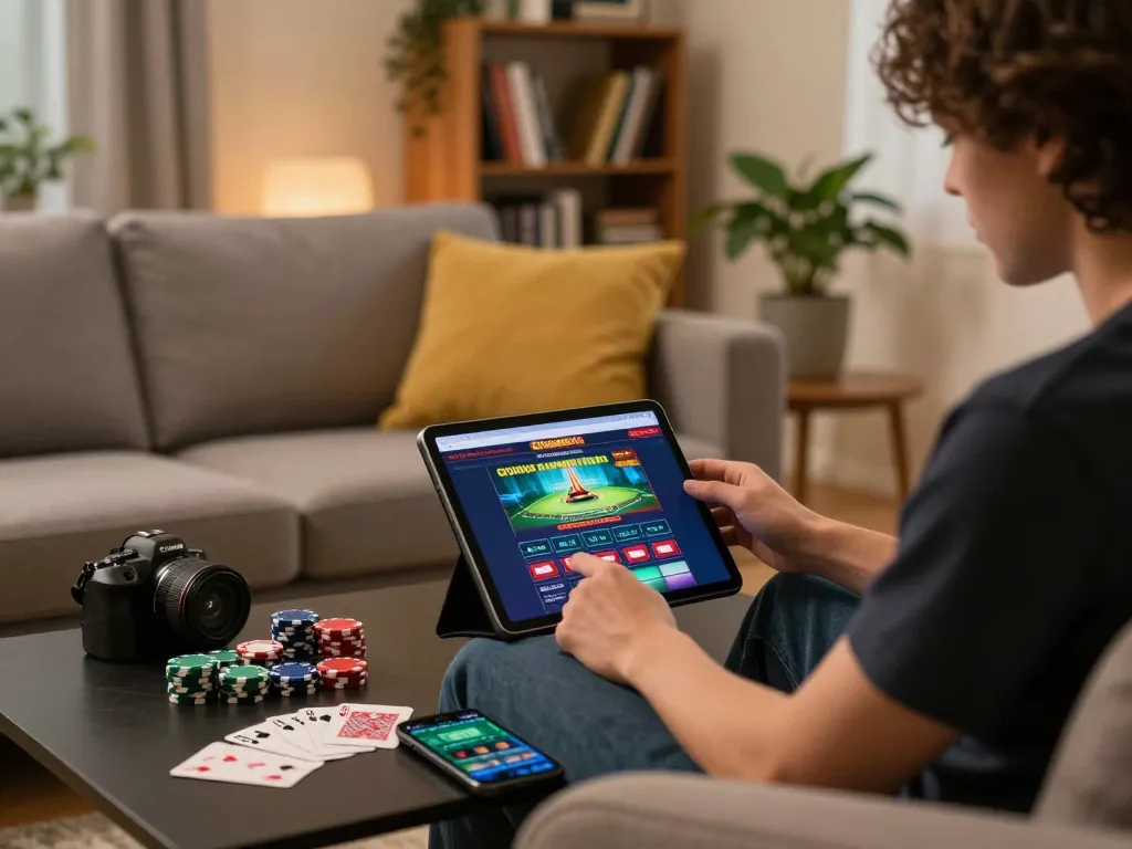 Experience Link vào Vivu88 while enjoying online gaming from a cozy home setup