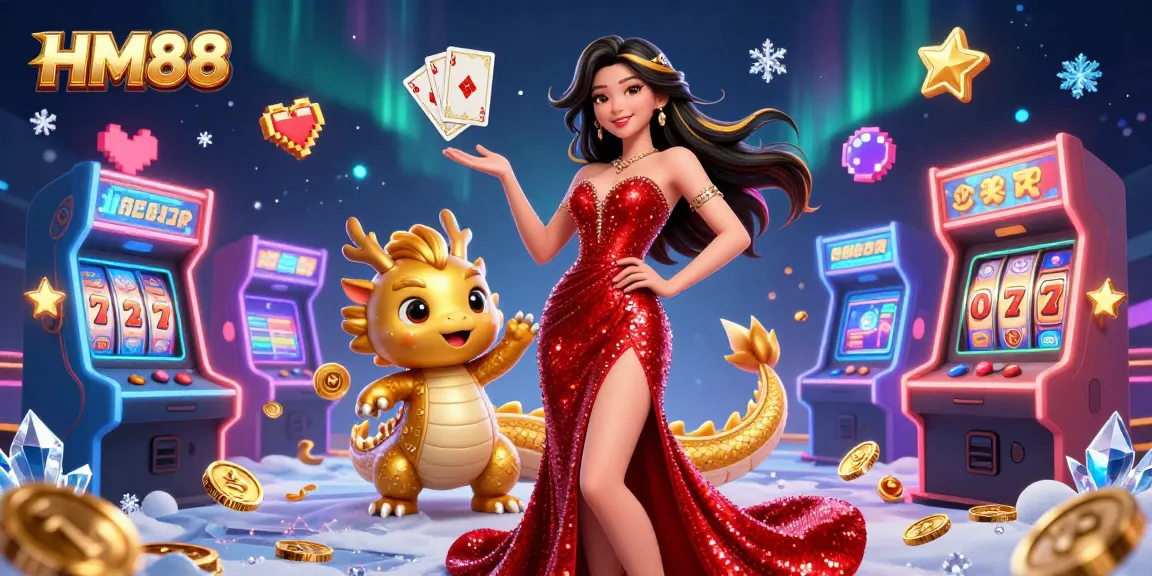 Experience exhilarating slots at HM88 with stunning visuals and vibrant game elements.