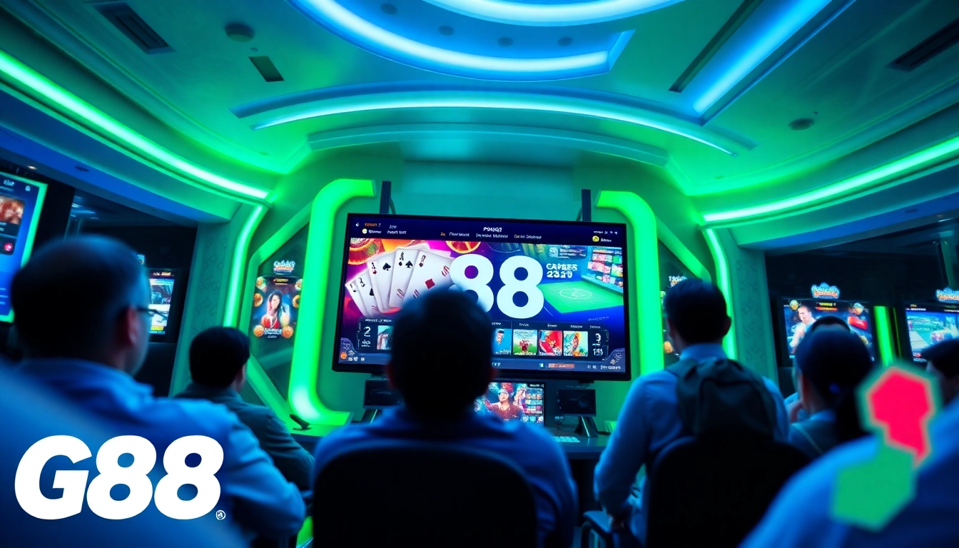 Discover the vibrant G88 platform showcasing immersive gaming experiences.