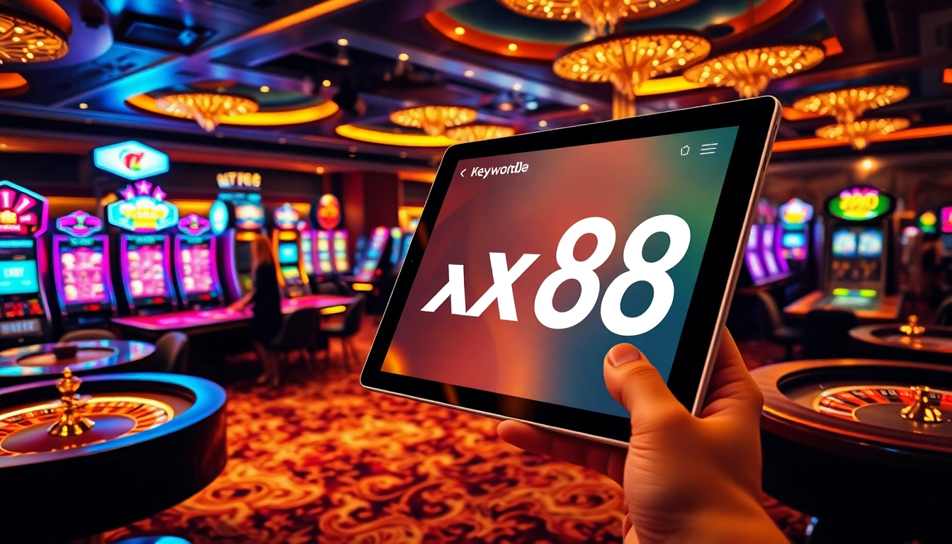 Experience thrilling gambling moments at xx88 with vibrant casino games and engaging interfaces.