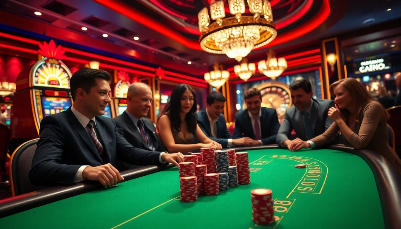 SODO Casino's thrilling blackjack table inviting players to place their bets in a luxurious setting.