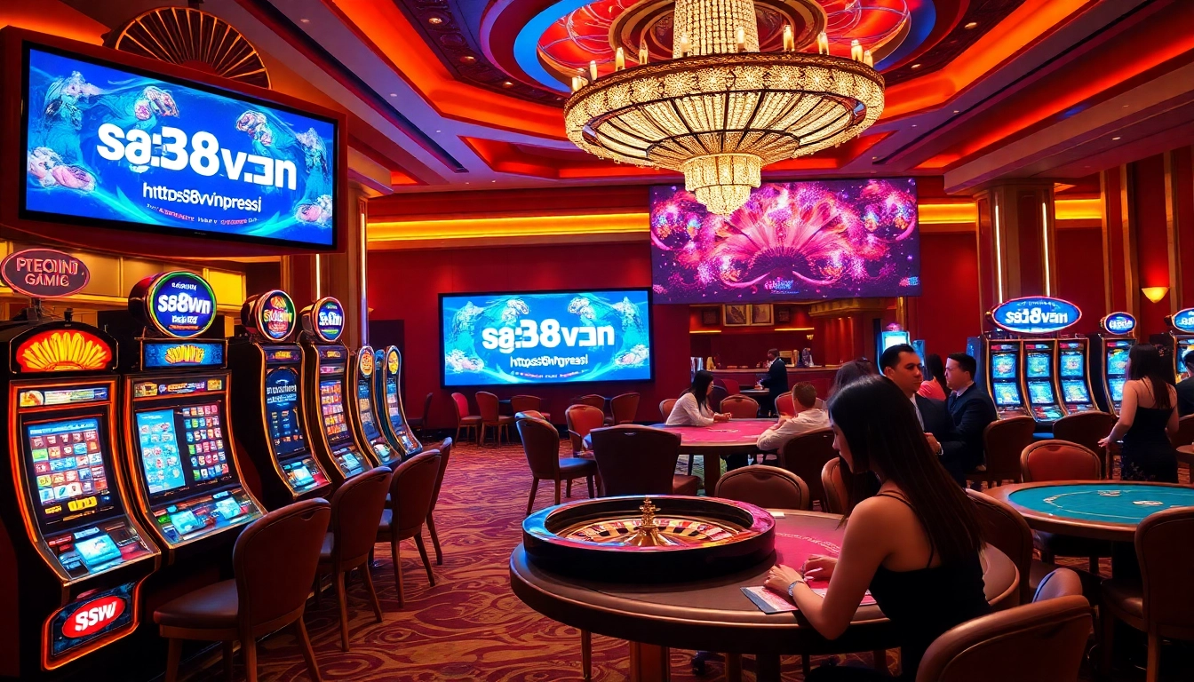 Enjoy thrilling gaming experiences at https://s8vn.press/, featuring luxurious casino elements.