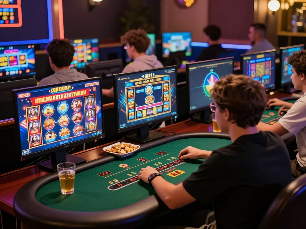 Players enjoying engaging online games on SC88 platform from home, showcasing strategic gameplay action.