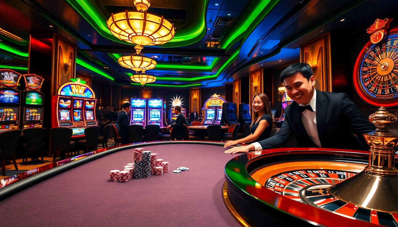 Experience high-stakes excitement in the KKWIN VIP lounge, featuring exclusive poker and casino games.