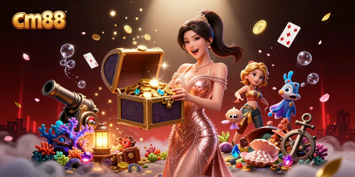 Engage in thrilling gambling experiences with cm88's exciting treasure chest of rewards.