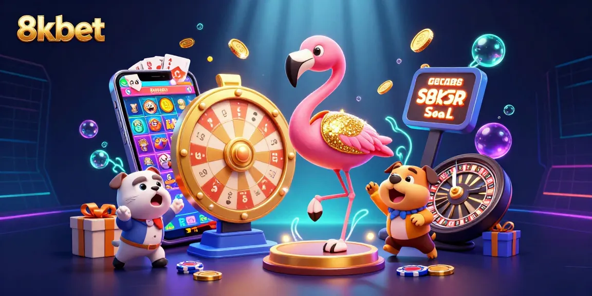 Engage with exciting 8xbet casino action featuring vibrant characters and game elements.