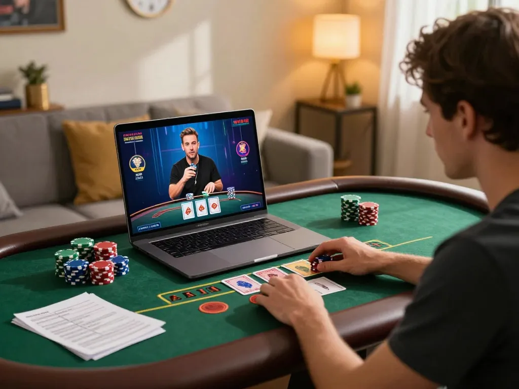 Taisunwin online player engaged in live dealer blackjack, showcasing strategic betting and gameplay