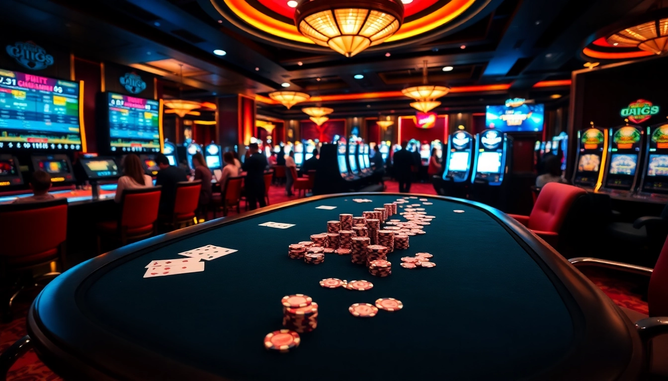 Experience the excitement of Trang chủ KP88 with vibrant casino tables and engaging gameplay.